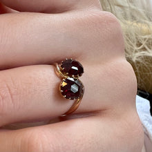Load image into Gallery viewer, Edwardian Garnet Ring, 1915