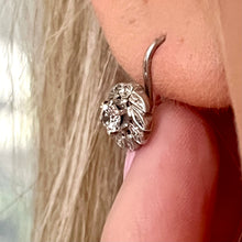 Load image into Gallery viewer, Vintage 18ct Gold and Diamond Earrings