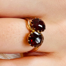 Load image into Gallery viewer, Edwardian Garnet Ring, 1915