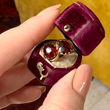 Load image into Gallery viewer, Edwardian Garnet Ring, 1915