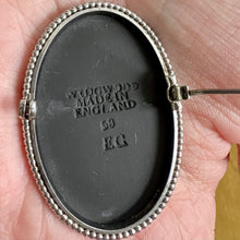 Load image into Gallery viewer, Vintage 1958 Black Wedgwood Cameo