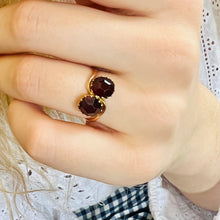 Load image into Gallery viewer, Edwardian Garnet Ring, 1915