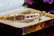 Load image into Gallery viewer, Edwardian Ruby and Diamond Bracelet, 1911