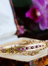 Load image into Gallery viewer, Edwardian Ruby and Diamond Bracelet, 1911