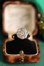 Load image into Gallery viewer, Victorian Diamond Cluster Ring