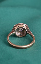 Load image into Gallery viewer, Victorian Diamond Cluster Ring