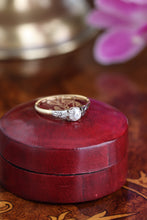 Load image into Gallery viewer, Antique Edwardian Diamond Platinum and 18ct Gold Ring