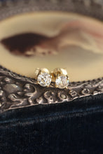 Load image into Gallery viewer, Diamond Solitaire Earrings