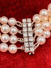 Load image into Gallery viewer, 18ct Pearl and Diamond Bracelet