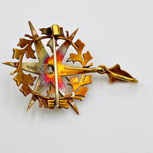 Load image into Gallery viewer, Antique Victorian Diamond and Pearl Star Pendant