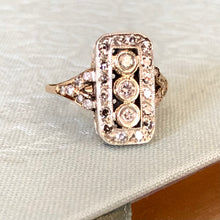 Load image into Gallery viewer, Vintage Art Deco Diamond 15ct Ring, circa 1920's