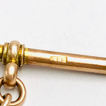 Load image into Gallery viewer, Antique Gold Fob Chain (Watch Chain) Bracelet or Necklace