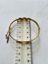 Load image into Gallery viewer, Victorian Rose Gold Turquoise and Seed Pearl Bracelet