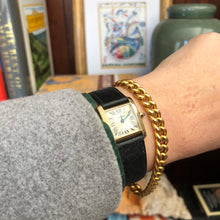 Load image into Gallery viewer, Antique French Gold "Gourmette" Bracelet