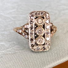 Load image into Gallery viewer, Vintage Art Deco Diamond 15ct Ring, circa 1920's