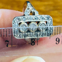 Load image into Gallery viewer, Vintage Art Deco Diamond 15ct Ring, circa 1920's