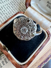 Load image into Gallery viewer, Victorian Diamond Cluster Ring