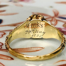 Load image into Gallery viewer, Antique Georgian Sapphire and Turquoise Ring