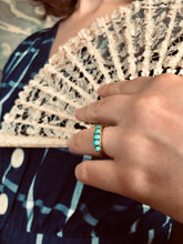 Load image into Gallery viewer, Antique Victorian Turquoise Ring, 1899
