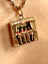 Load image into Gallery viewer, 9ct Gold French Can-Can Dancing Pendant
