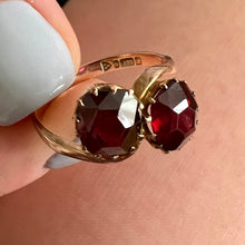 Load image into Gallery viewer, Edwardian Garnet Ring, 1915
