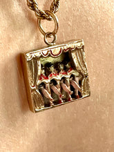 Load image into Gallery viewer, 9ct Gold French Can-Can Dancing Pendant
