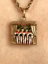 Load image into Gallery viewer, 9ct Gold French Can-Can Dancing Pendant
