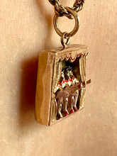 Load image into Gallery viewer, 9ct Gold French Can-Can Dancing Pendant
