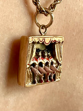 Load image into Gallery viewer, 9ct Gold French Can-Can Dancing Pendant
