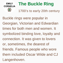 Load image into Gallery viewer, 18ct Victorian Buckle Ring, 1890
