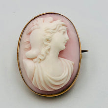 Load image into Gallery viewer, Antique Victorian Cameo Pendant
