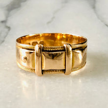 Load image into Gallery viewer, 18ct Victorian Buckle Ring, 1890
